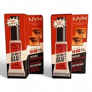 New NYX The Brow Glue Instant Styler Two Boxes